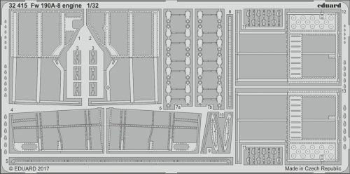 Przejdź do produktu EDUARD 32415 - 1:32 Fw 190A-8 engine