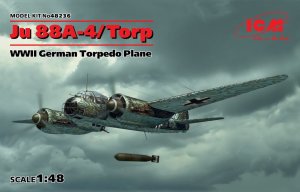 ICM 48236 - 1:48 Junkers Ju 88A-4/Torp WWII German Torpedo Plane