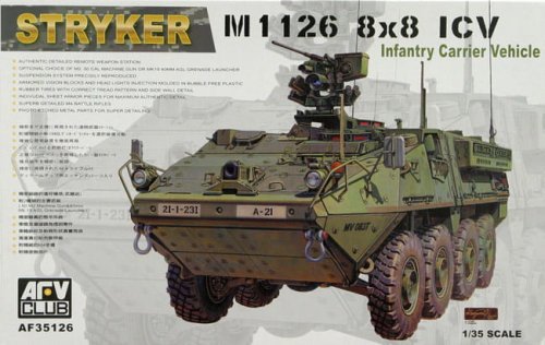 Przejdź do produktu AFV CLUB 35126 - 1:35 US M1126 Stryker ICV