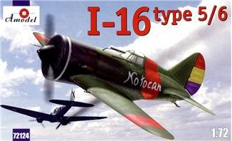 Przejdź do produktu AMODEL 72124 - 1:72 Polikarpov I-16 type 5/6 Spain