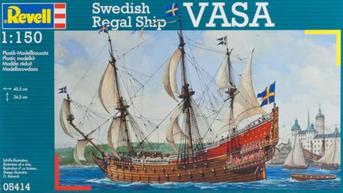 Przejdź do produktu REVELL 05414 - 1:150 Swedish Regal Ship "Vasa"