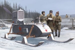 TRUMPETER 02322 - 1:35 Soviet Aerosan RF-8 / GAZ-98