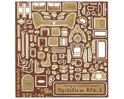 Przejdź do produktu PART S72144 - 1:72 Spitfire I/II