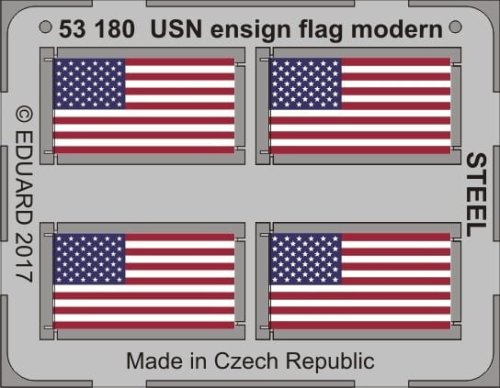 Przejdź do produktu EDUARD 53180 - 1:350 USN ensign flag modern - Steel