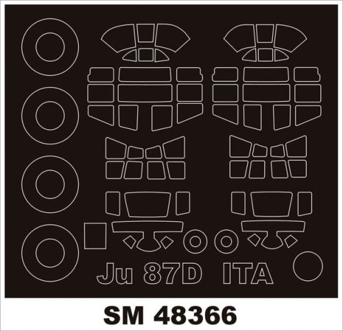 Przejdź do produktu MONTEX SM48366 - 1:48 Junkers Ju 87D
