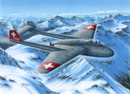 Przejdź do produktu SPECIAL HOBBY 72339 - 1:72 DH.100 Vampire Mk. I The First Jet Guardians of Neutrality