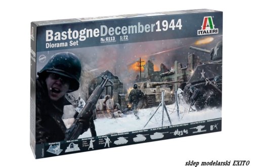 Przejdź do produktu ITALERI 6113 - 1:72 Bastogne December 1944 Diorama Set