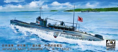 Przejdź do produktu AFV CLUB SE 73514 - 1:350 Japanese Navy I-27 Submarine W/A-Target
