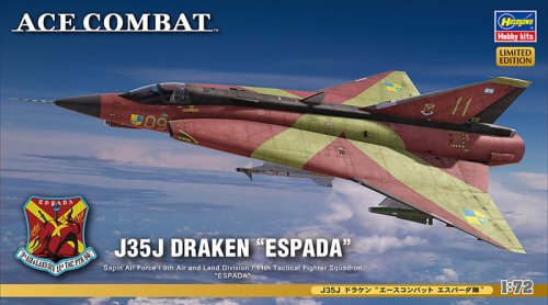 Przejdź do produktu HASEGAWA SP340 - 1:72 J35J Draken Ace Combat Espada