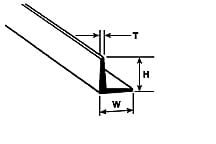 Przejdź do produktu PLASTRUCT 90503 - Kątownik 2,4 mm x 2,4 mm x 375 mm