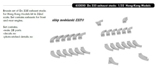 Przejdź do produktu EDUARD 632050 - 1:32 Do 335 exhaust stacks
