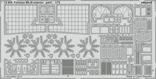 Przejdź do produktu EDUARD 72659 - 1:72 Boeing Flying Fortress Mk.III exterior