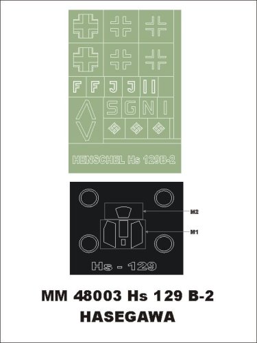 Przejdź do produktu MONTEX MM48003 - 1:48 Henschel Hs-129 B2