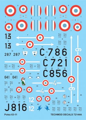 Przejdź do produktu TECHMOD 72144 - 1:72 Potez 63-11 with canopy mask