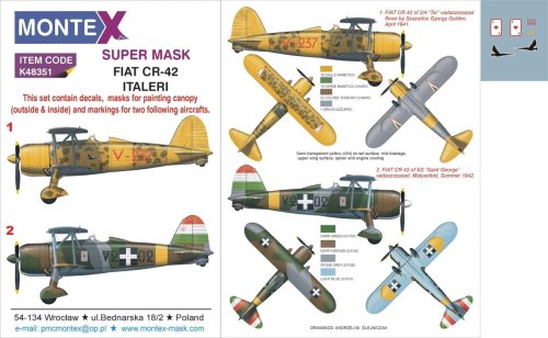 Przejdź do produktu MONTEX K48351 - 1:48 Fiat CR42