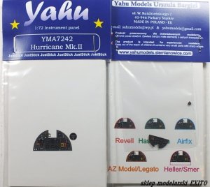YAHU YMA7242 - 1:72 Hurricane Mk.II tablica przyrządów