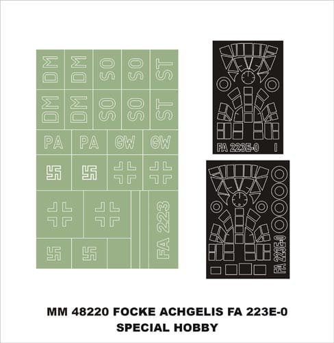 Przejdź do produktu MONTEX MM48220 - 1:48 Focke Achgelis FA-223 E-0
