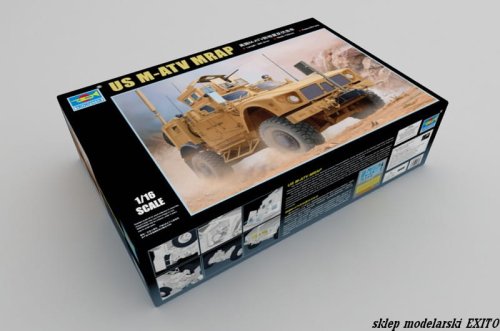 Przejdź do produktu TRUMPETER 00930 - 1:16 US M-ATV MRAP