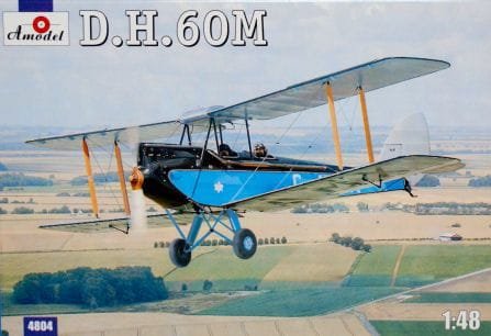 Przejdź do produktu AMODEL 4804 - 1:48 De Havilland DH.60M Moth