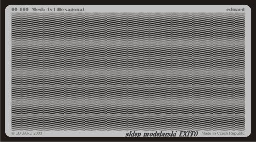 Przejdź do produktu EDUARD 00109 - Mesh 4x4 Hexagonal