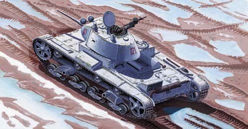 Przejdź do produktu MIRAGE 72611 - 1:72 Czołg lekki T-26 C model 1937/45mm