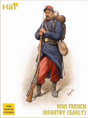 Przejdź do produktu HAT 8148 - 1:72 WWI French Infantry (Early)