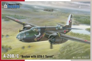 SPECIAL HOBBY 72337 - 1:72 A-20B / C Boston with UTK-1 Turret