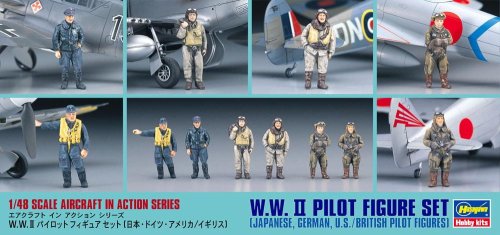 Przejdź do produktu HASEGAWA X4807 - 1:48 WWII Pilot Figure Set