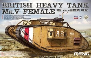 MENG MODEL TS029 - 1:35 British Heavy Tank Mk.V Female