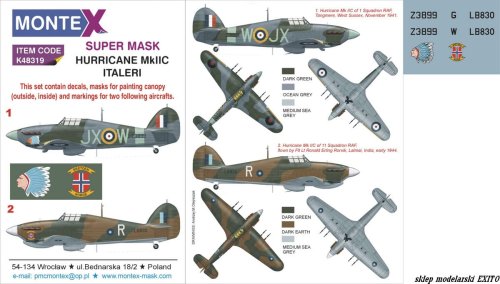 Przejdź do produktu MONTEX K48319 - 1:48 Hurricane IIC