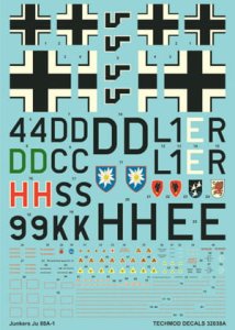 TECHMOD 32038 - 1:32 Junkers Ju-88 A-1