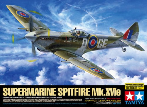 Przejdź do produktu TAMIYA 60321 - 1:32 Spitfire Mk.XVIe