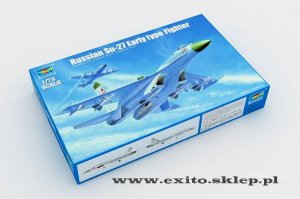 TRUMPETER 01661 - 1:72 Russian Su-27 Early type Fighter