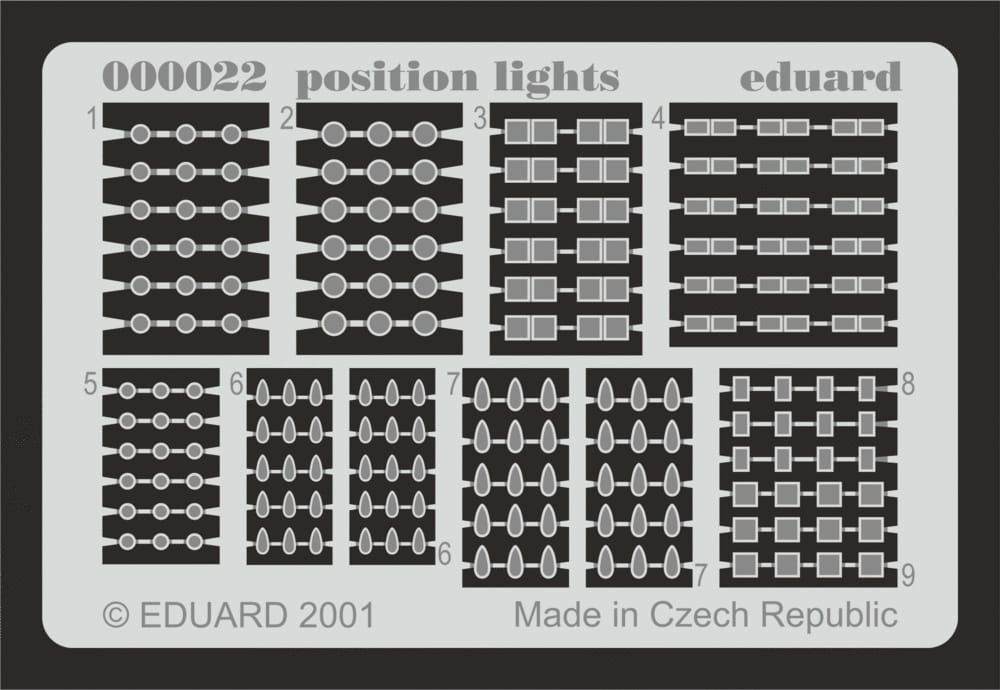 Przejdź do produktu EDUARD 00022 - Position lights