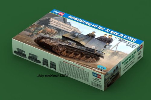 Przejdź do produktu HOBBY BOSS 83809 - 1:35 Befehlsfahrzeug auf Fgst.Pz.Kpfw.35 R 731(f)