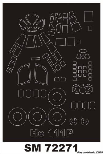 Przejdź do produktu MONTEX SM72271 - 1:72 Heinkel He-111P
