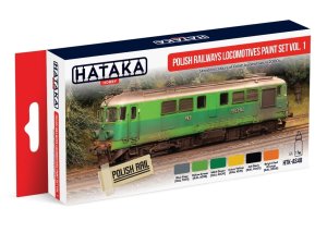 HATAKA AS40 - Zestaw farb Polish Railways locomotives vol. 1