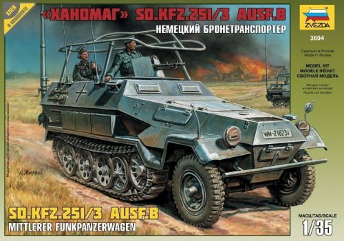Przejdź do produktu ZVEZDA 3604 - 1:35 Sd.Kfz.251/3 Ausf.B