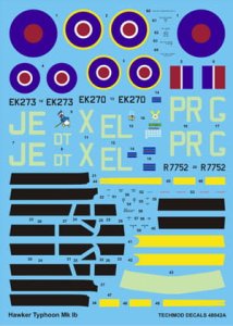 TECHMOD 48042 - 1:48 Typhoon Mk.Ib