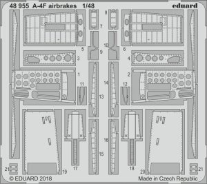 EDUARD 48955 - 1:48 A-4F airbrakes