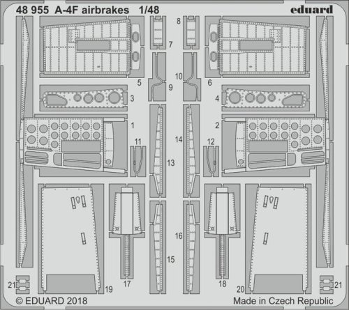 Przejdź do produktu EDUARD 48955 - 1:48 A-4F airbrakes