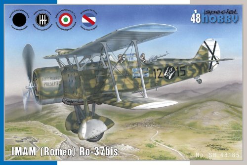 Przejdź do produktu SPECIAL HOBBY 48185 - 1:48 IMAM (Romeo) Ro-37bis
