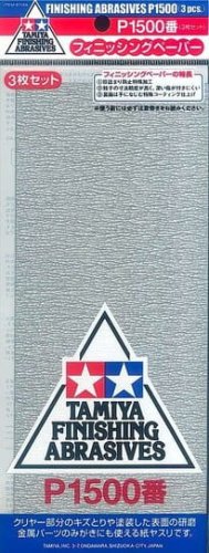 Przejdź do produktu TAMIYA 87059 - Papier ścierny 1500 (3 szt.)
