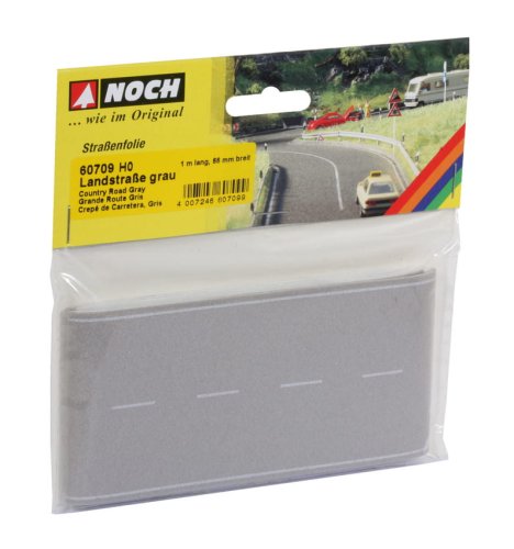 Przejdź do produktu NOCH 60709 - 1:87 (H0) Country Road, grey, 100 x 6,6 cm - Jezdnia, kolor szary
