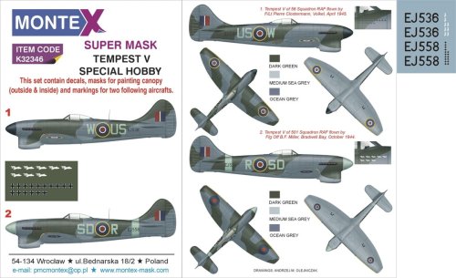 Przejdź do produktu MONTEX K32346 - 1:32 Tempest Mk.V