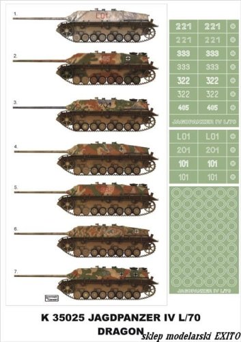 Przejdź do produktu MONTEX K35025 - 1:35 Jagpanzer IV L/70