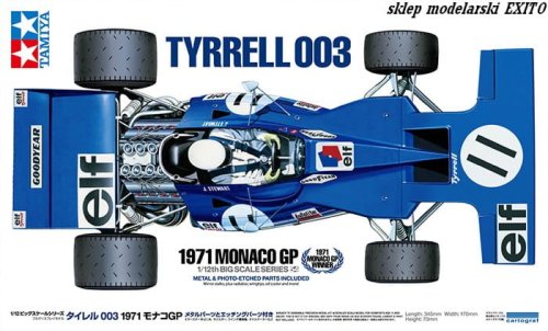 Przejdź do produktu TAMIYA 12054 - 1:12 Tyrrell 003 1971 Monaco GP