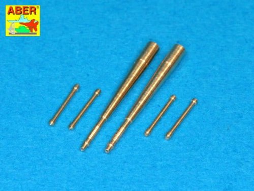 Przejdź do produktu ABER A72009  - 1:72 B wing (2 variant) armament for Spitfire Mk.I to V - Hispano 20mm x 2 (2 variant); Browning .30 tips x 4