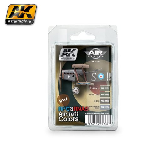 Przejdź do produktu AK INTERACTIVE 2280 - WWI RFC & RNAS Aircraft Colors - Air Series