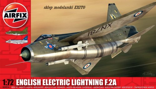 Przejdź do produktu AIRFIX 04054 - 1:72 English Electric Lightning F.2A